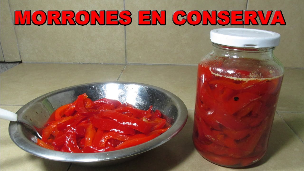 Cómo se preparan los pimientos en conserva