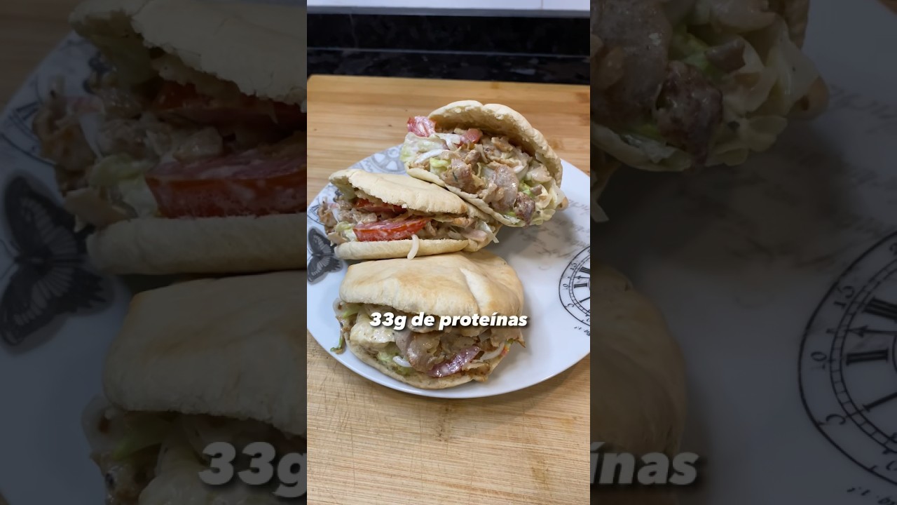 Contenido calórico de un durum de pollo