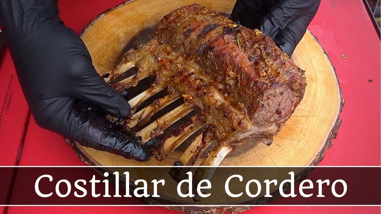 Costillas de cabrito asadas con papas