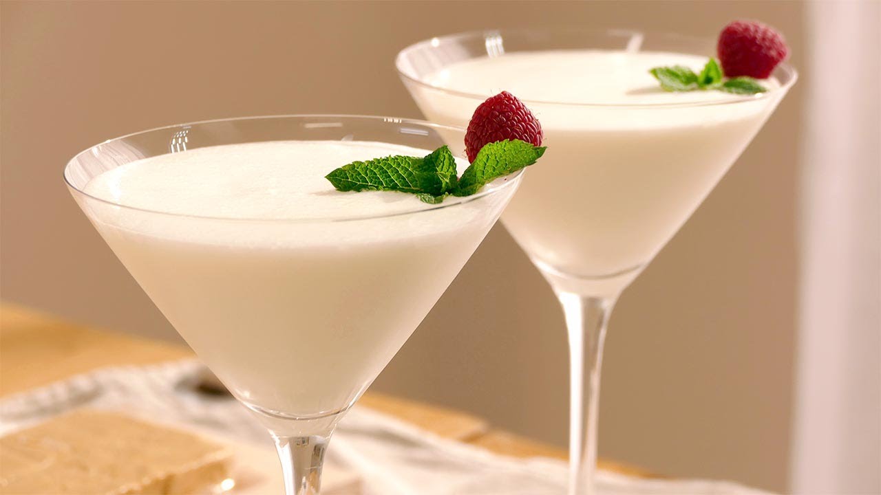 Delicioso sorbete cremoso de limón al cava