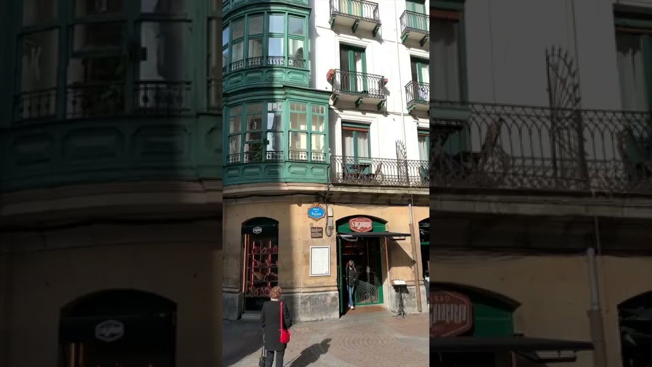 Disfrutando de la gastronomía en el casco antiguo de Bilbao