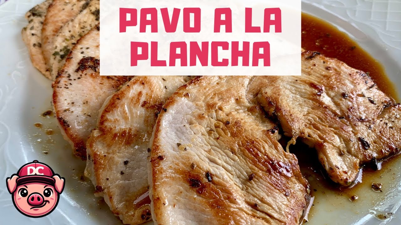 Filetes de pavo a la plancha