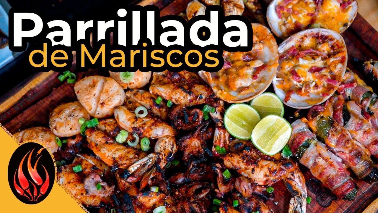 Langostinos a la parrilla con un toque de horno