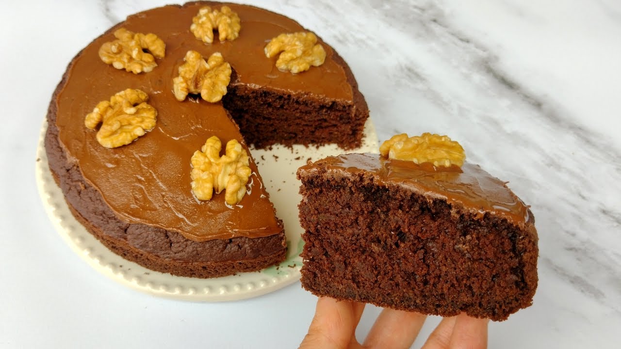 Pastel de avena con trozos de chocolate amargo