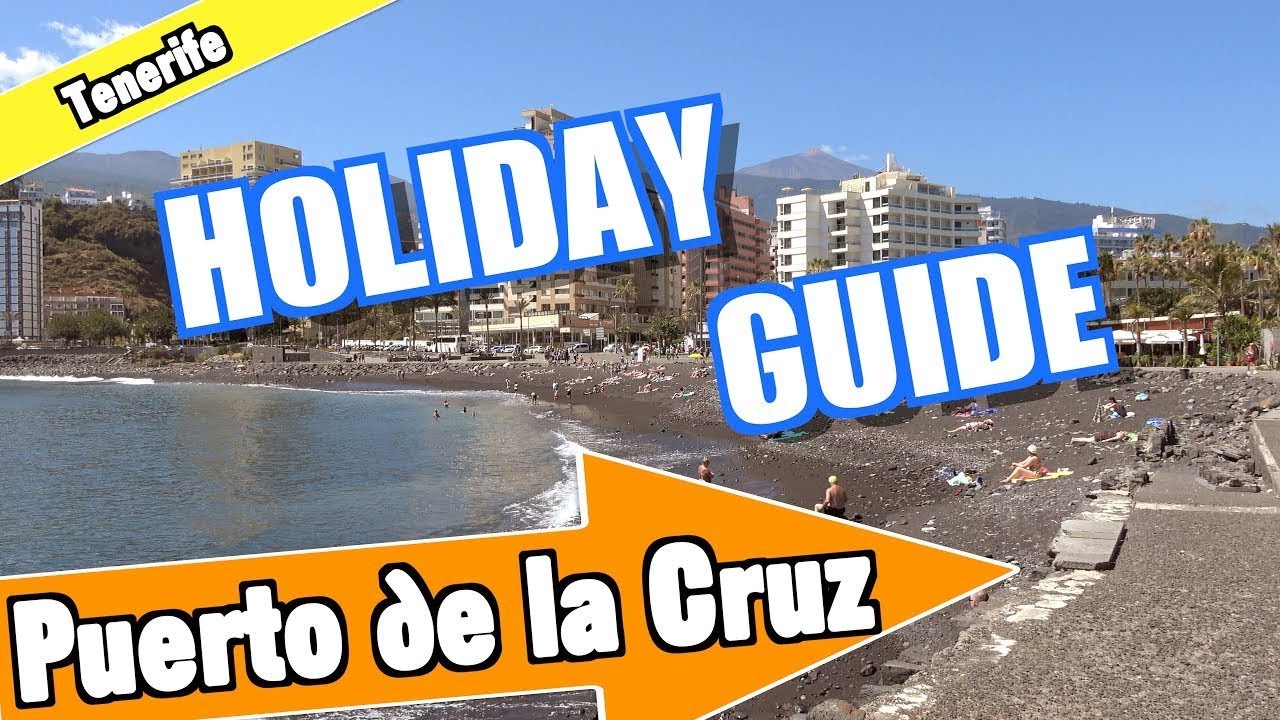 Playa en Puerto de la Cruz Tenerife