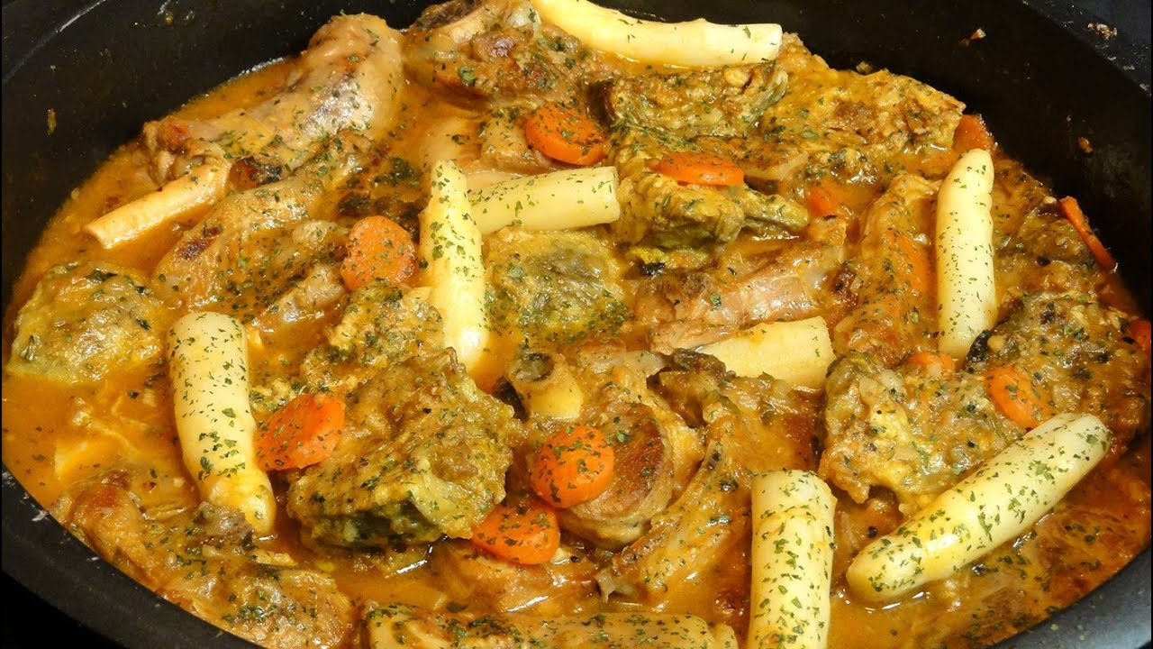 Preparación rápida de cordero con alcachofas