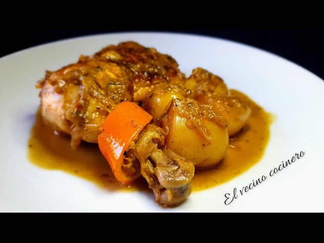 Receta: Pollo asado al limón en olla express