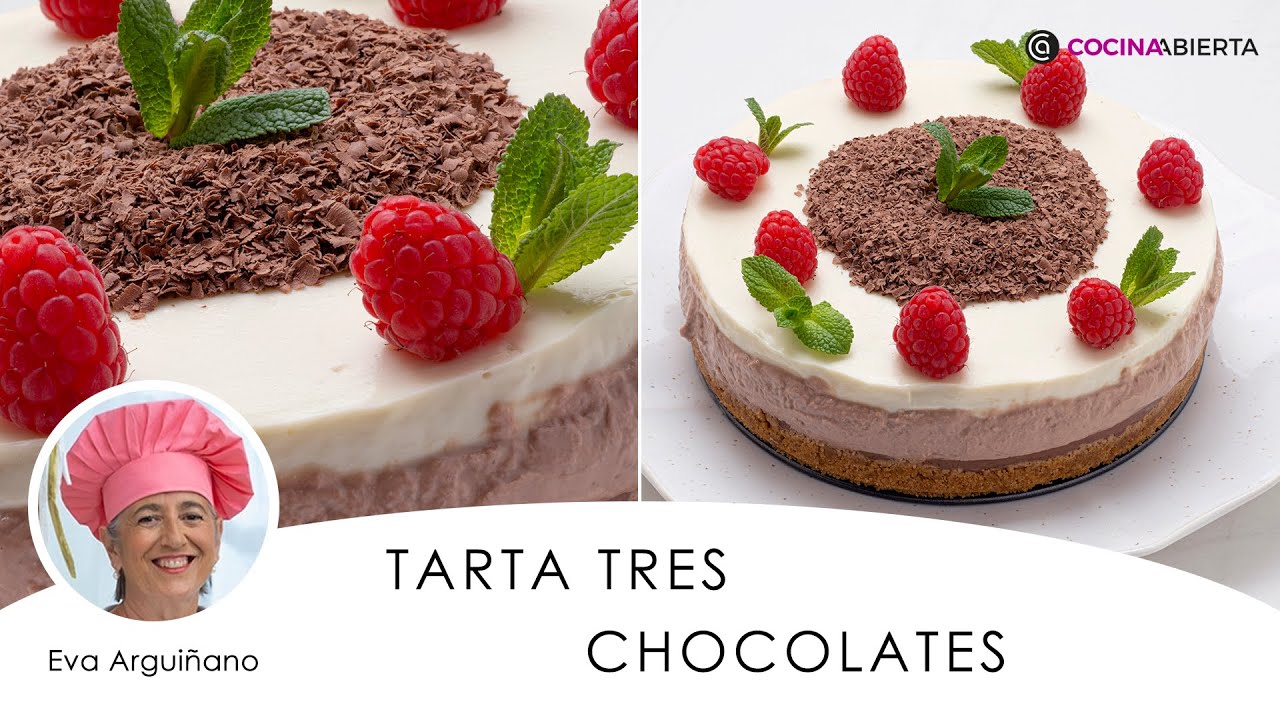 Receta de Tarta 3 Chocolates por Eva Arguiñano