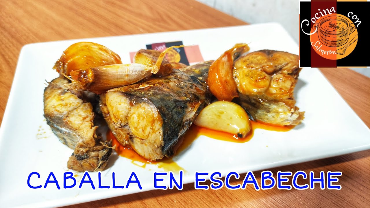 Receta de caballa en escabeche al estilo tradicional familiar