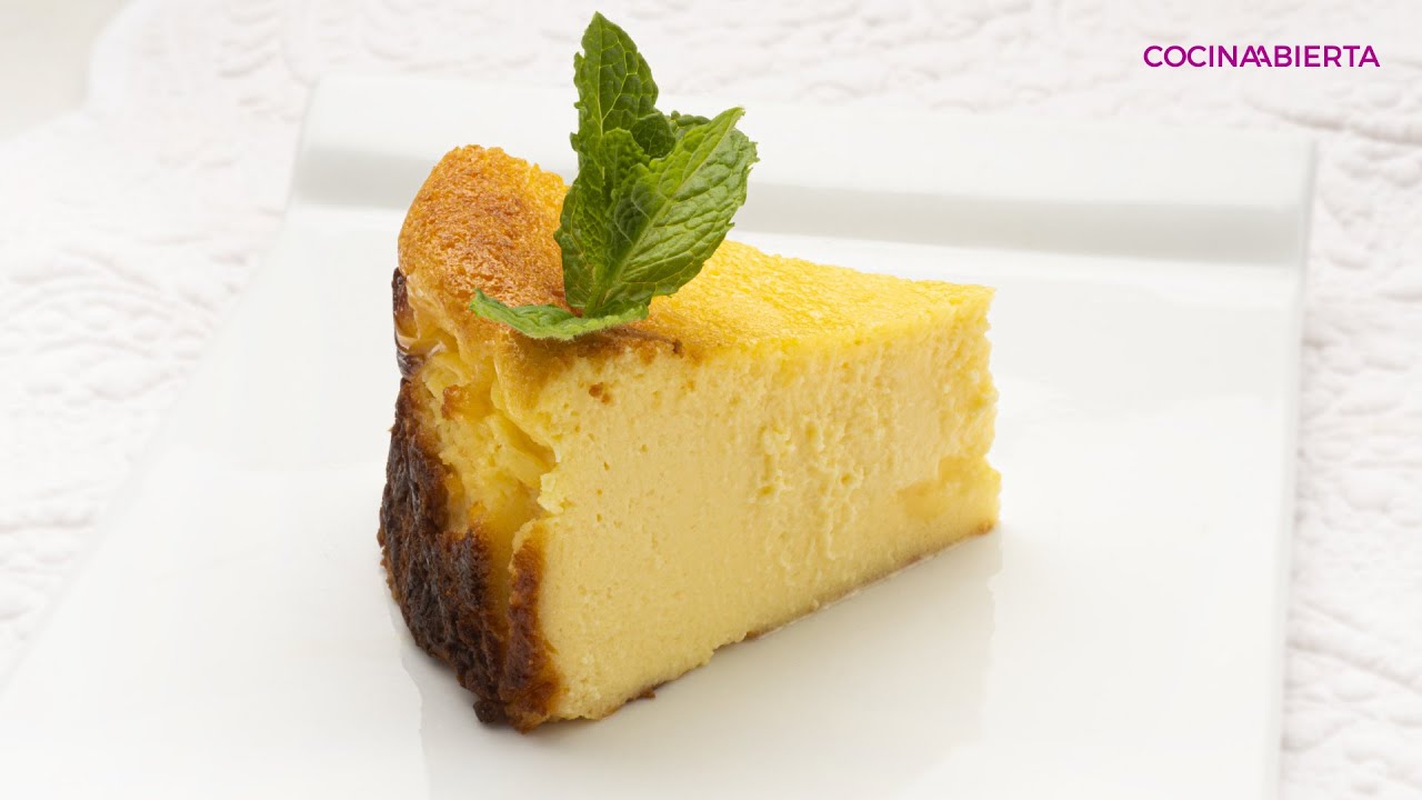 Receta de tarta de queso de Eva Arguiñano