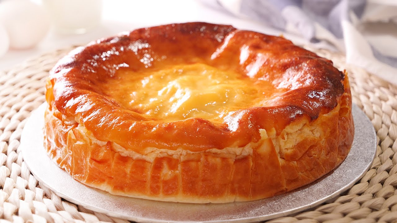 Receta de tarta de yogur griego con leche condensada