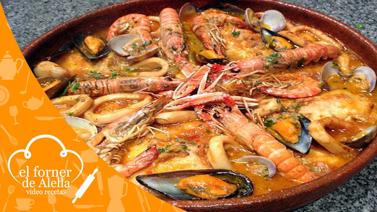Receta de zarzuela de pescado y marisco por Karlos Arguiñano