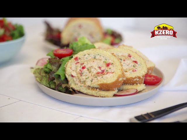 Relleno de pollo: Cómo preparar un brazo gitano salado