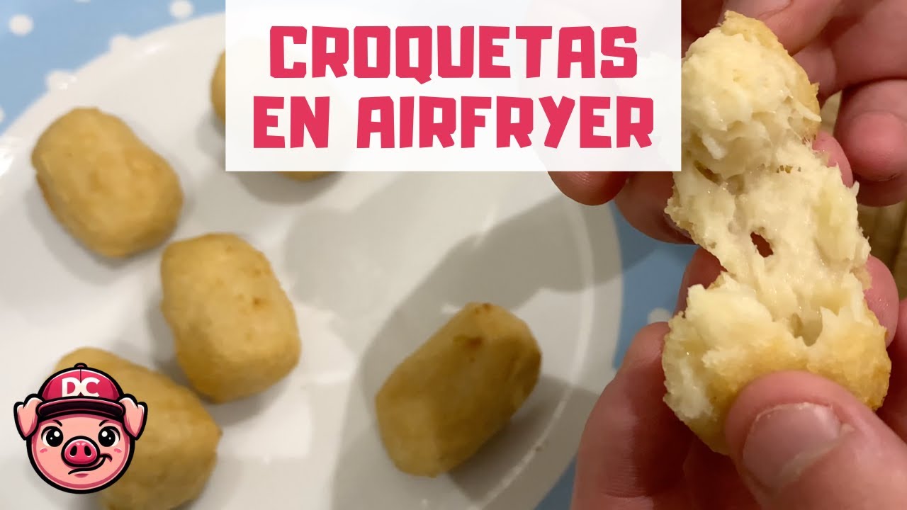 ¿Es posible freír croquetas utilizando una freidora de aire?