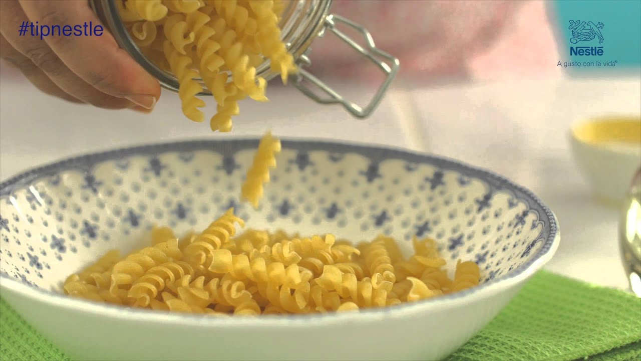 Cantidad de macarrones necesaria para 2 personas