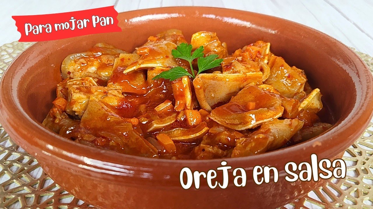 Cómo cocer oreja y morro de cerdo