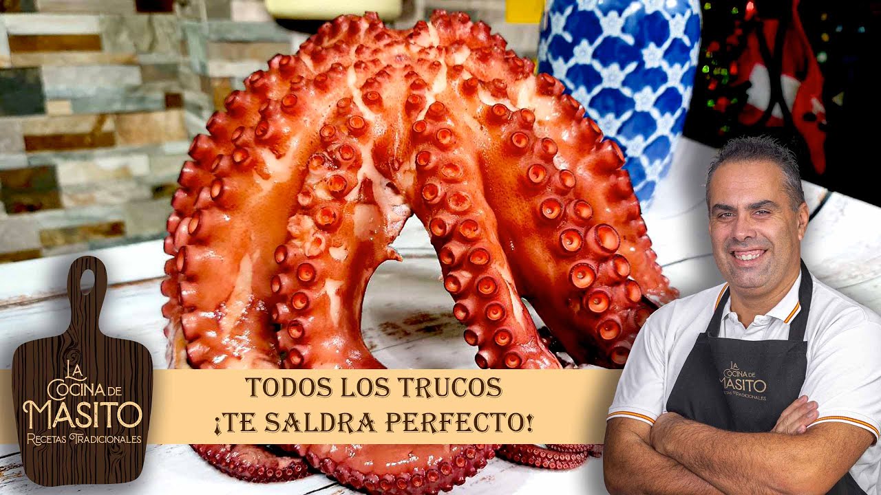 Cómo cocer un pulpo de 1 kg