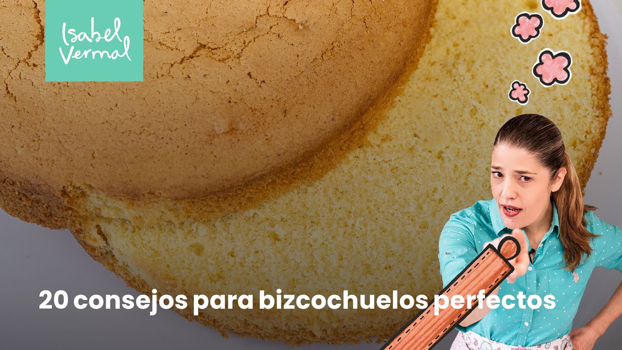 Consejos para lograr un bizcocho alto y esponjoso