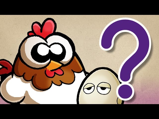 El origen de los huevos de gallina