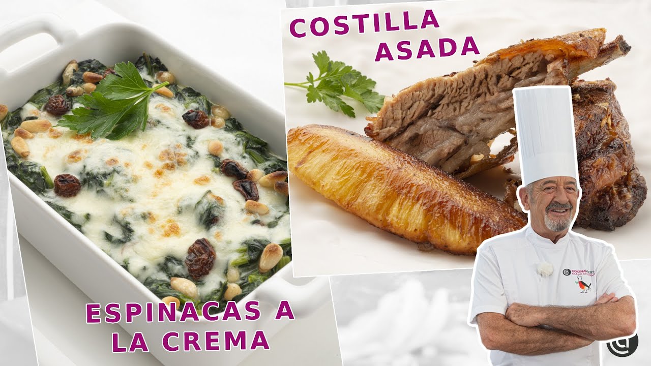 Espinacas a la crema según Karlos Arguiñano