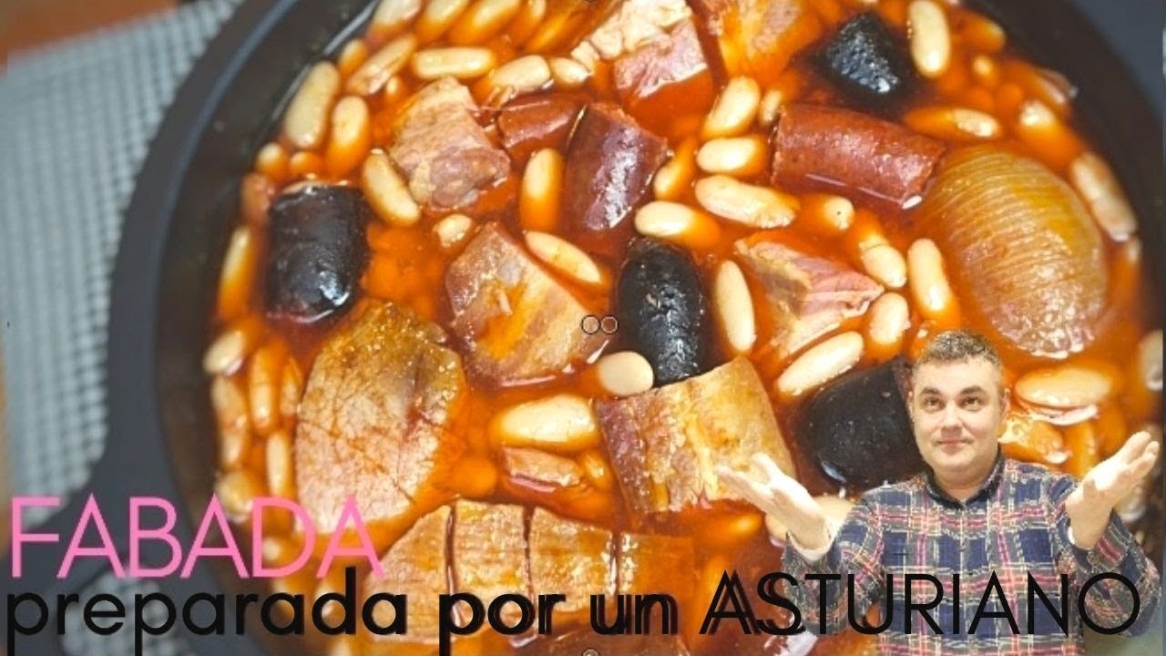 Fabada asturiana estilo tradicional de la abuela