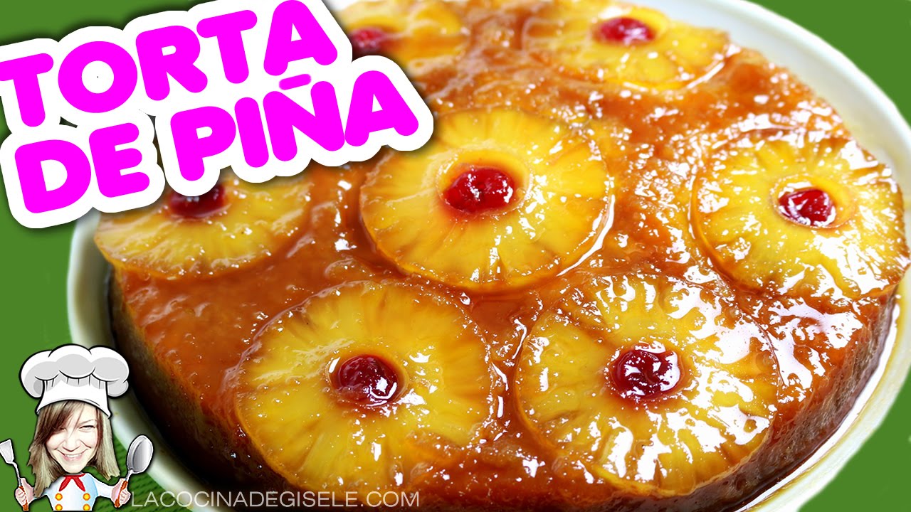 Pastel de piña: receta rápida y sencilla