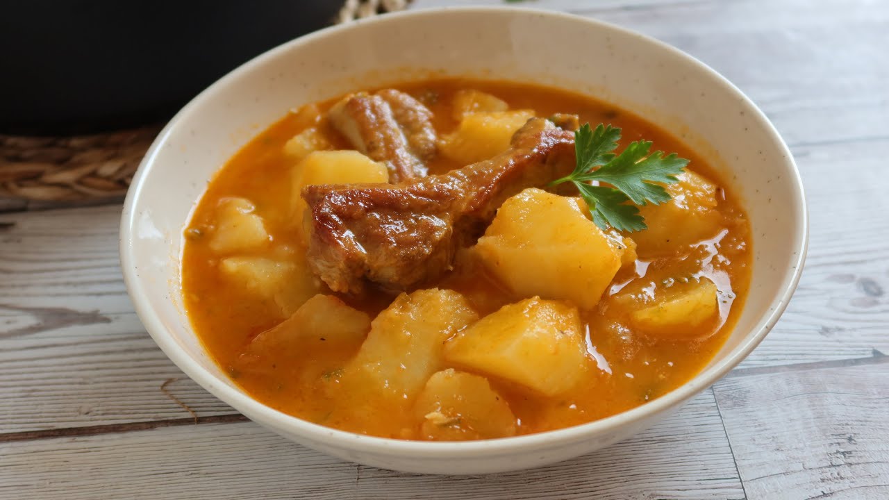 Patatas con costillas: receta fácil de olla express