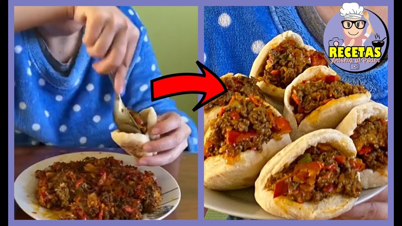 Pita de carne picada: Un delicioso pan relleno