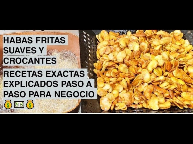 Preparación de habas fritas: instrucciones paso a paso