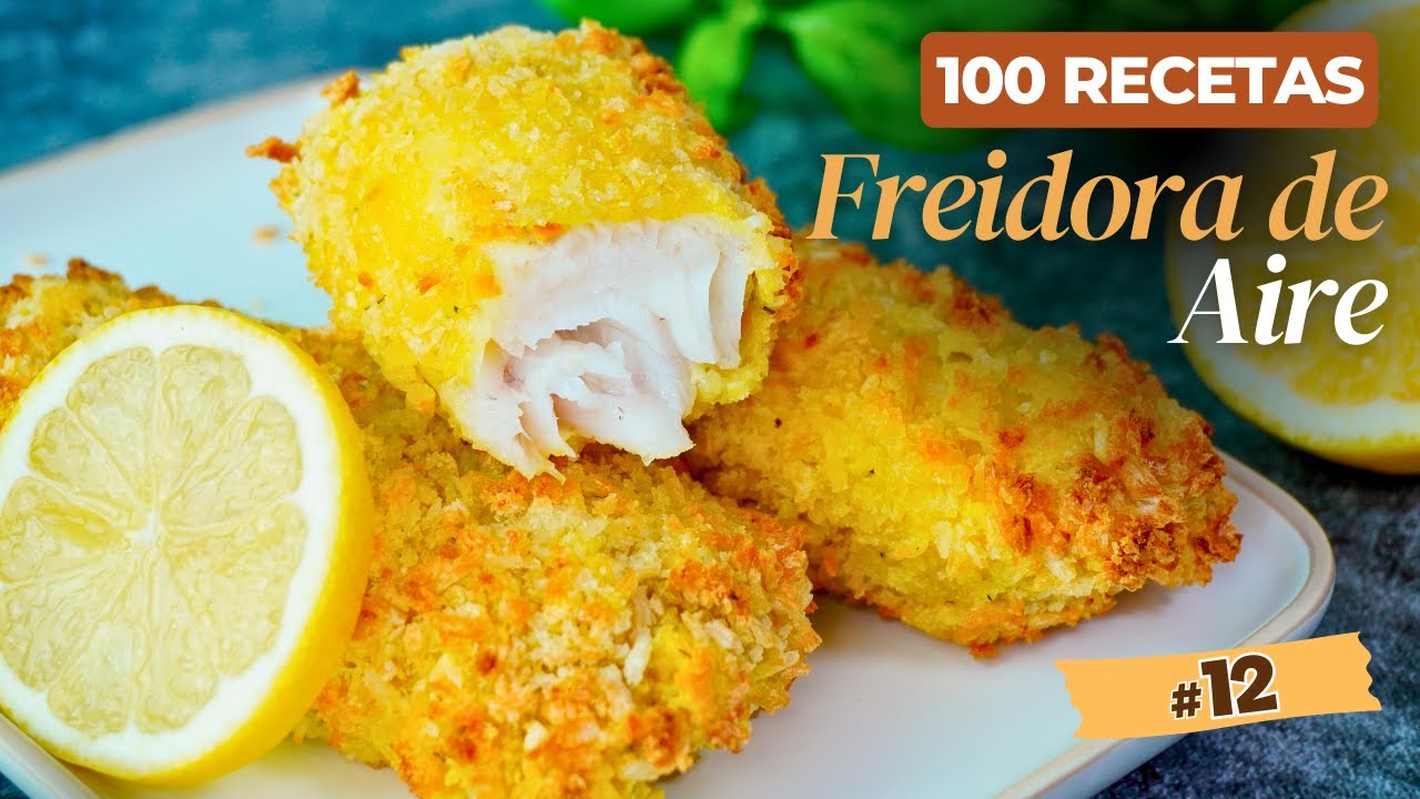 Preparando pescado crujiente con la freidora de aire Cosori