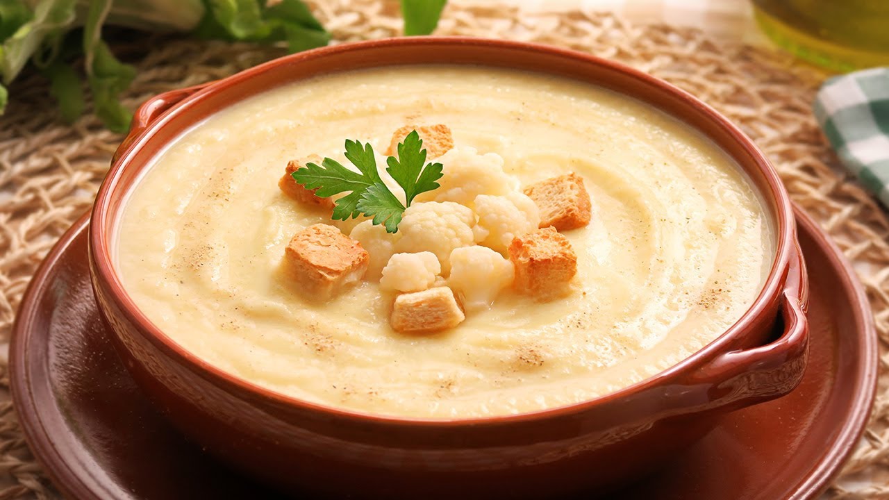 Receta casera de crema de coliflor de la abuela