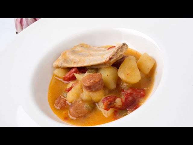 Receta de Patatas con Costilla y Chorizo al estilo de Arguiñano