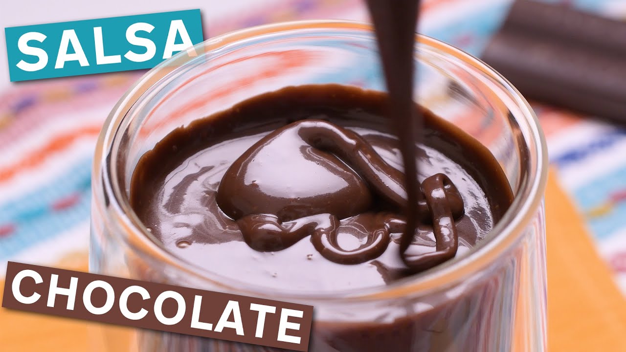 Salsa de chocolate casera de la abuela