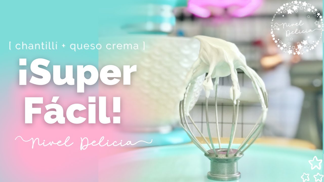 Tarta de mini queso con crema batida
