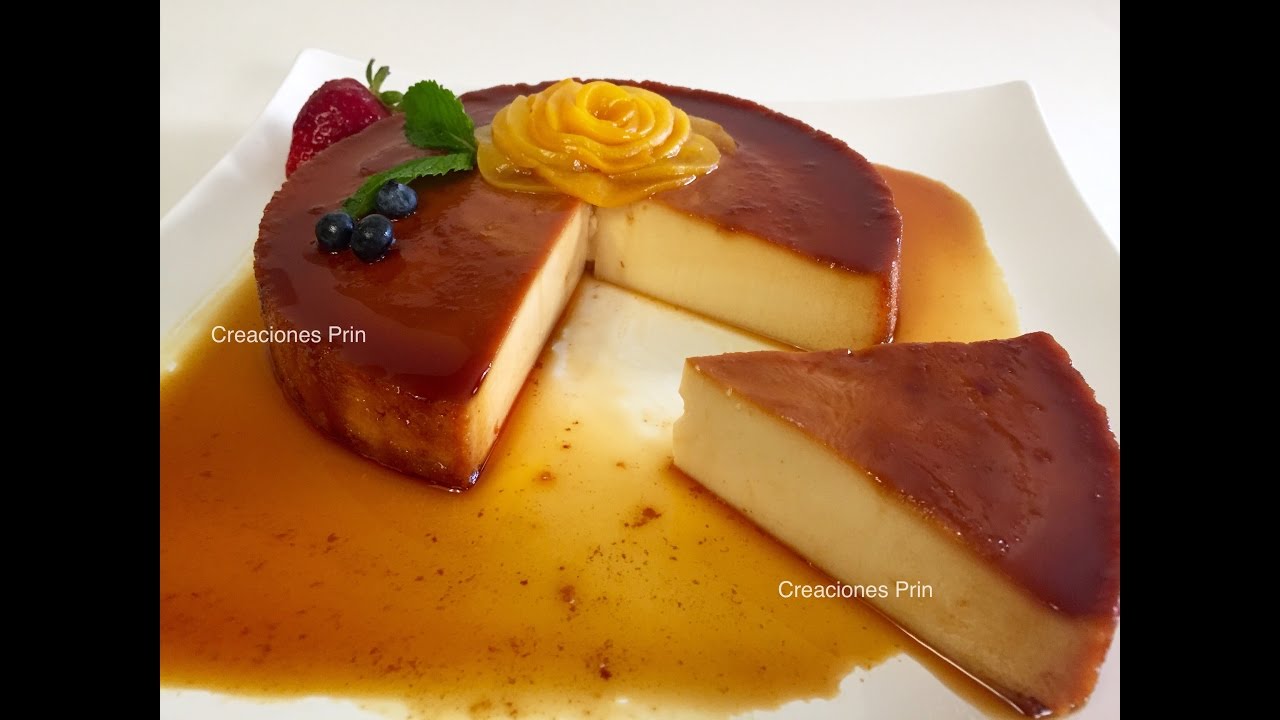 Tiempo y temperatura para hacer flan al horno