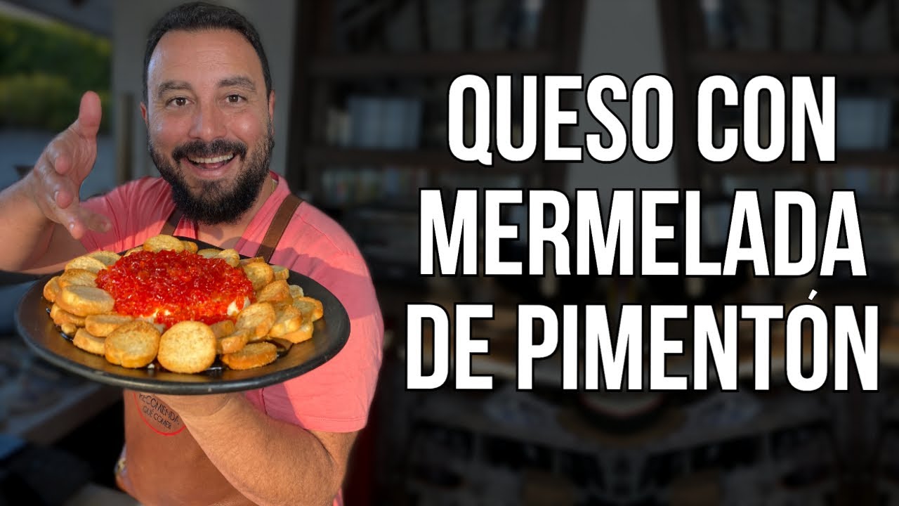 ¿Con qué se puede acompañar la mermelada de pimientos rojos?