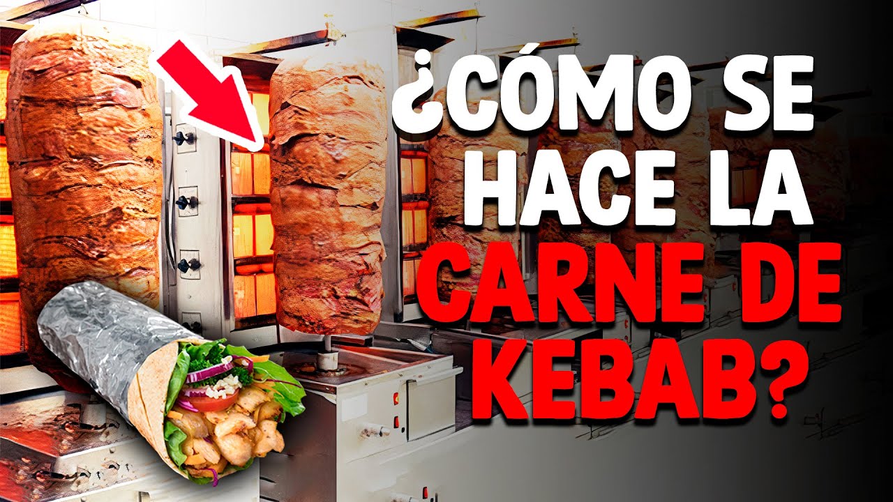 ¿Cuál es la composición de la carne del kebab?