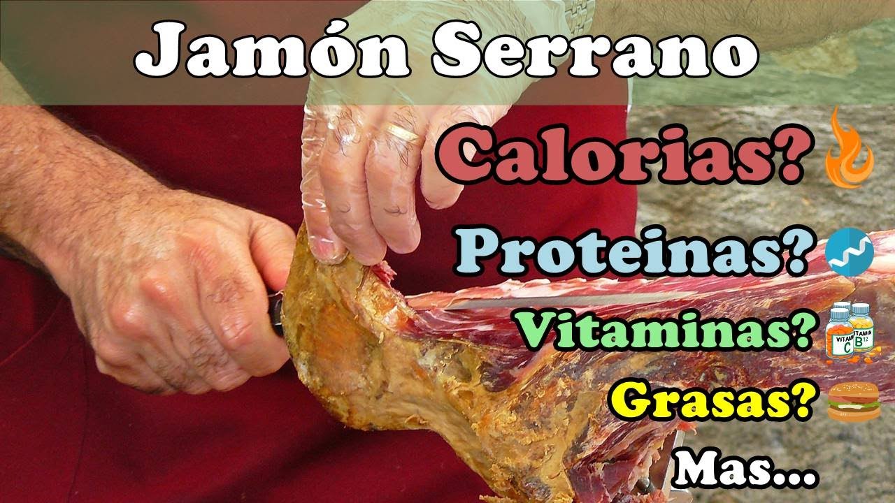 ¿Cuántas calorías tiene un bocadillo de jamón serrano?