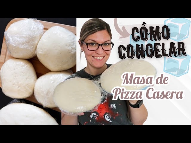 ¿Es posible congelar masa de pizza?