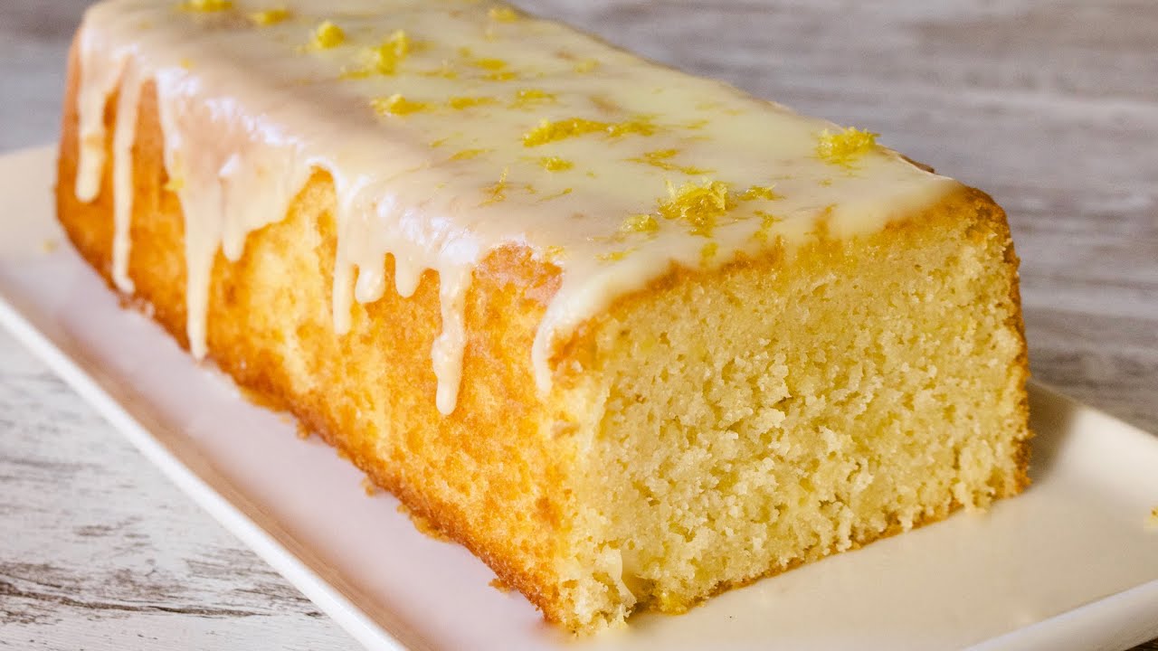 Bizcocho de limón casero sin yogur