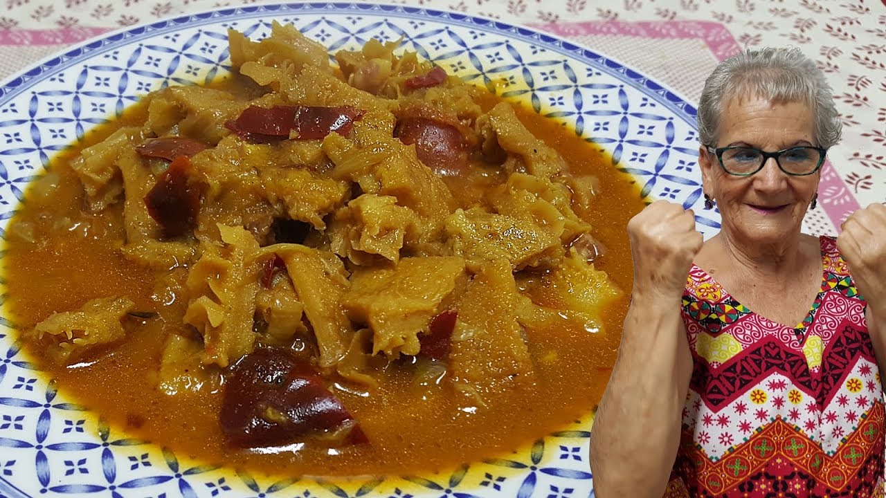 Callos con papas al estilo de la abuela