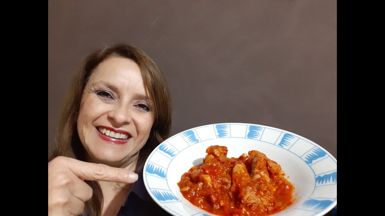 Carne con tomate: receta rápida en olla express