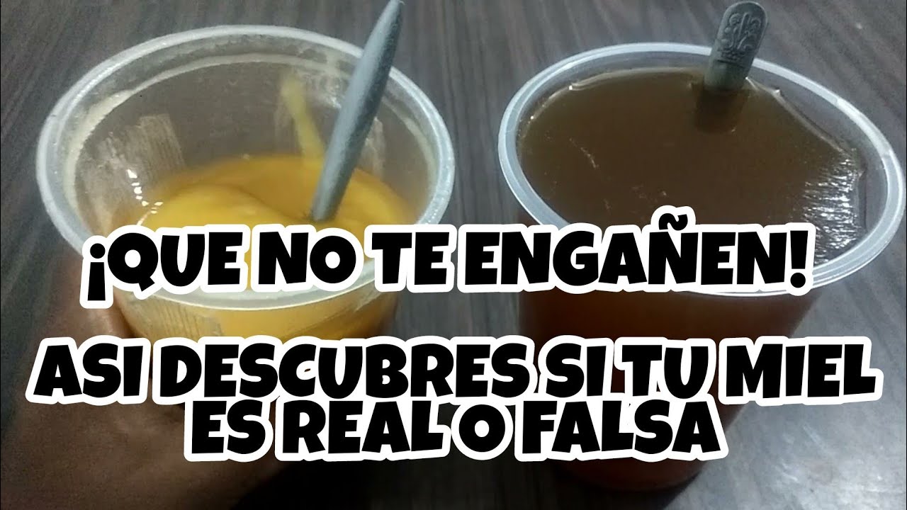 Cómo detectar la presencia de azúcar añadida en la miel