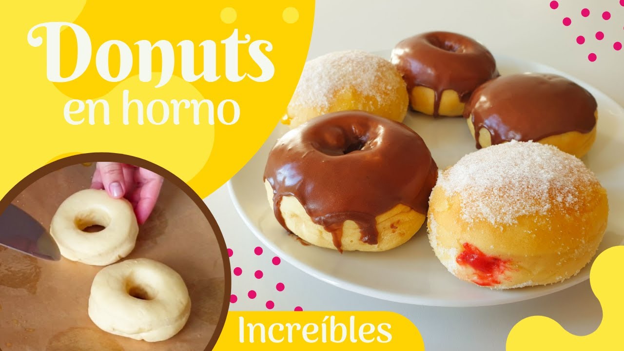 Cómo hacer donuts esponjosos al horno
