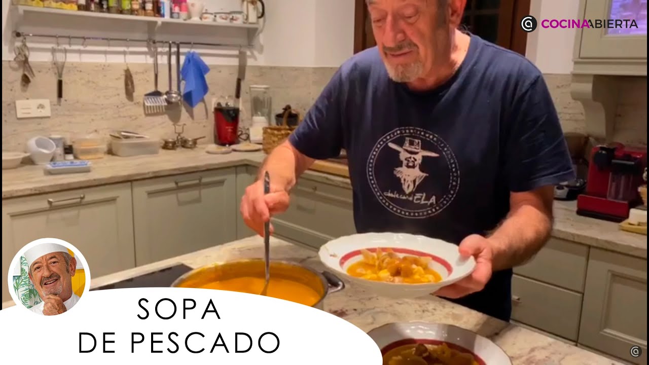 Cómo hacer sopa de pescado al estilo de Karlos Arguiñano