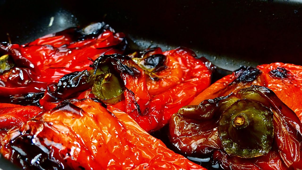 Cómo preparar pimientos del piquillo asados en el horno