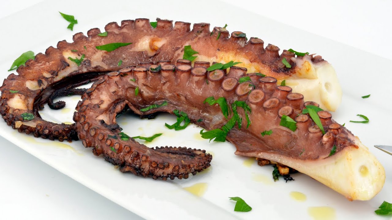 Cómo preparar pulpo a la plancha