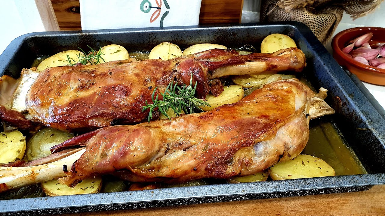 Cordero asado estilo segoviano