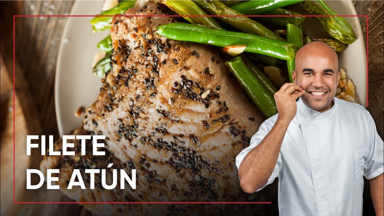 Filete de atún a la parrilla