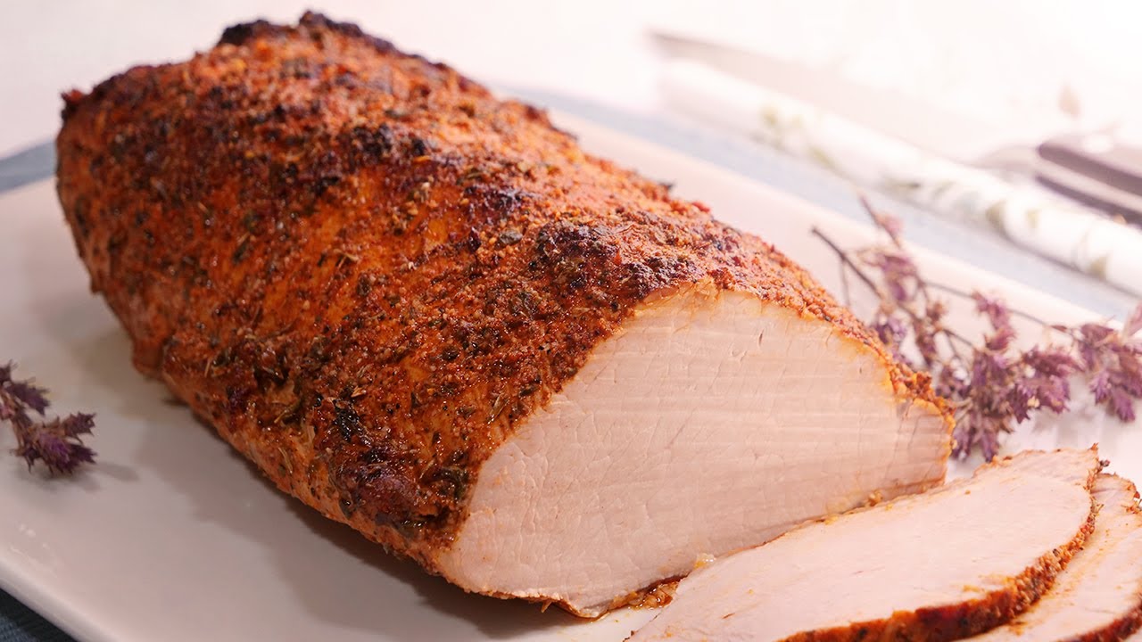Filetes de cerdo horneados